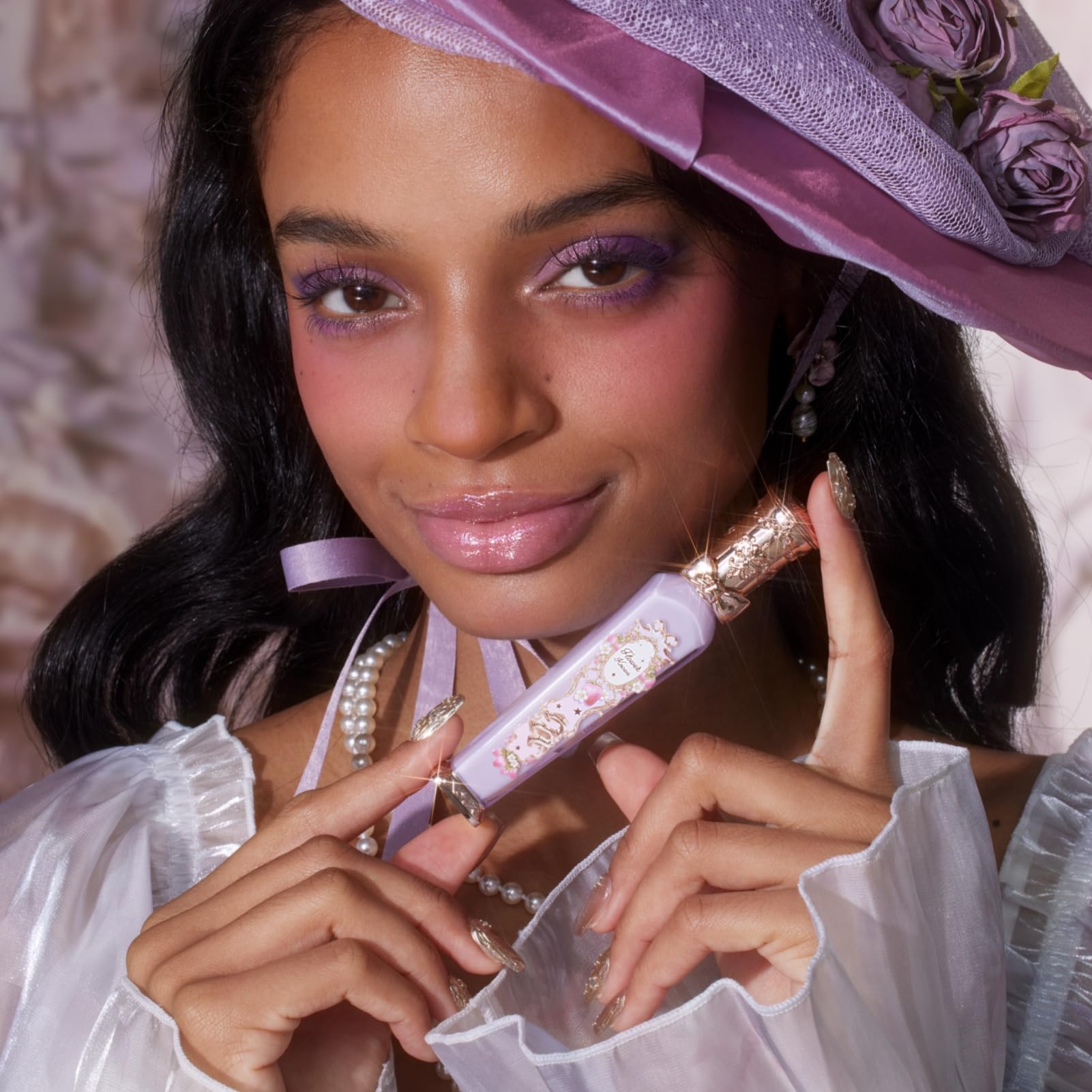 Flower Knows Violet Strawberry Rococo Glowy Lip Gloss