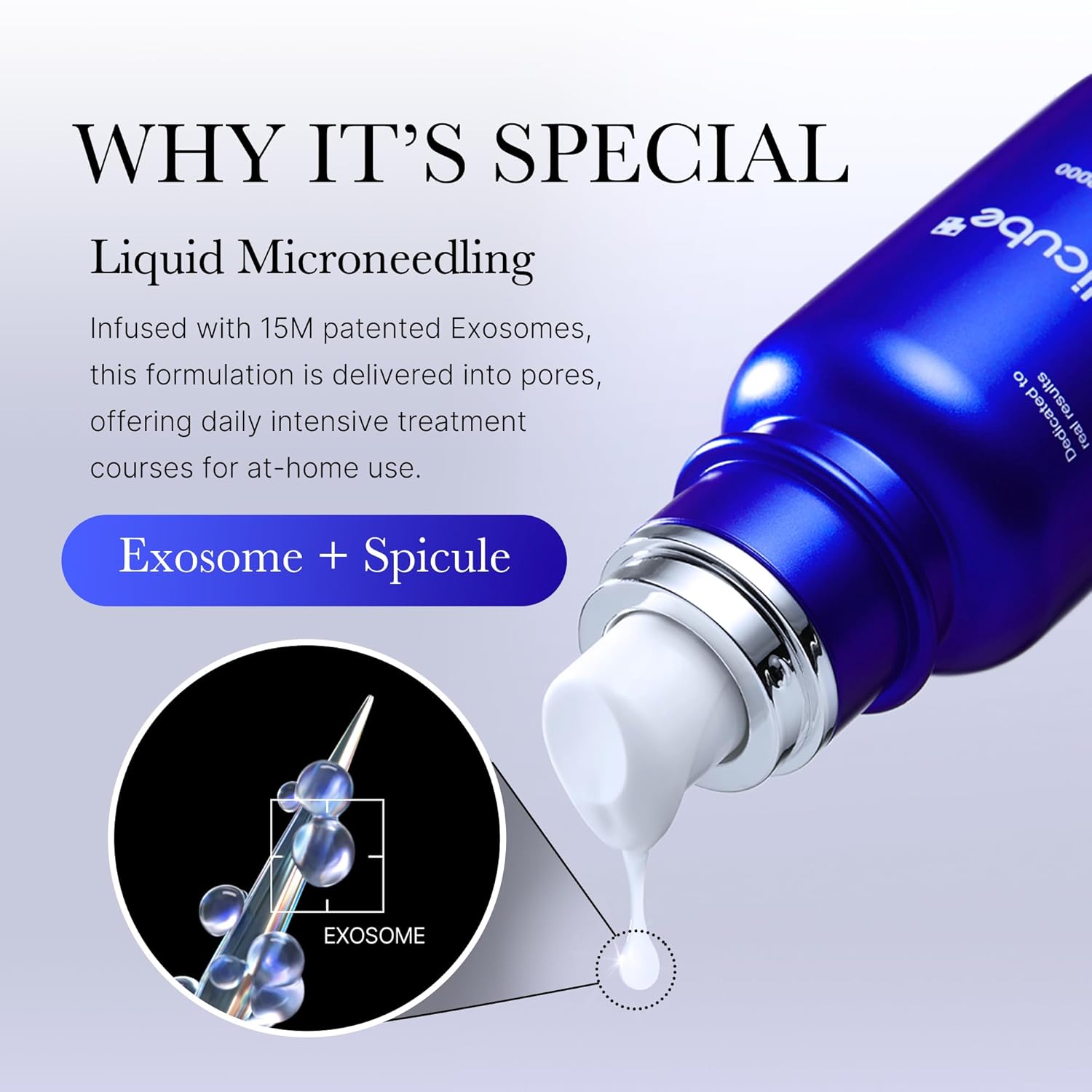 medicube Zero Exosome Shot 7,500 PPM Spicule Facial Serum