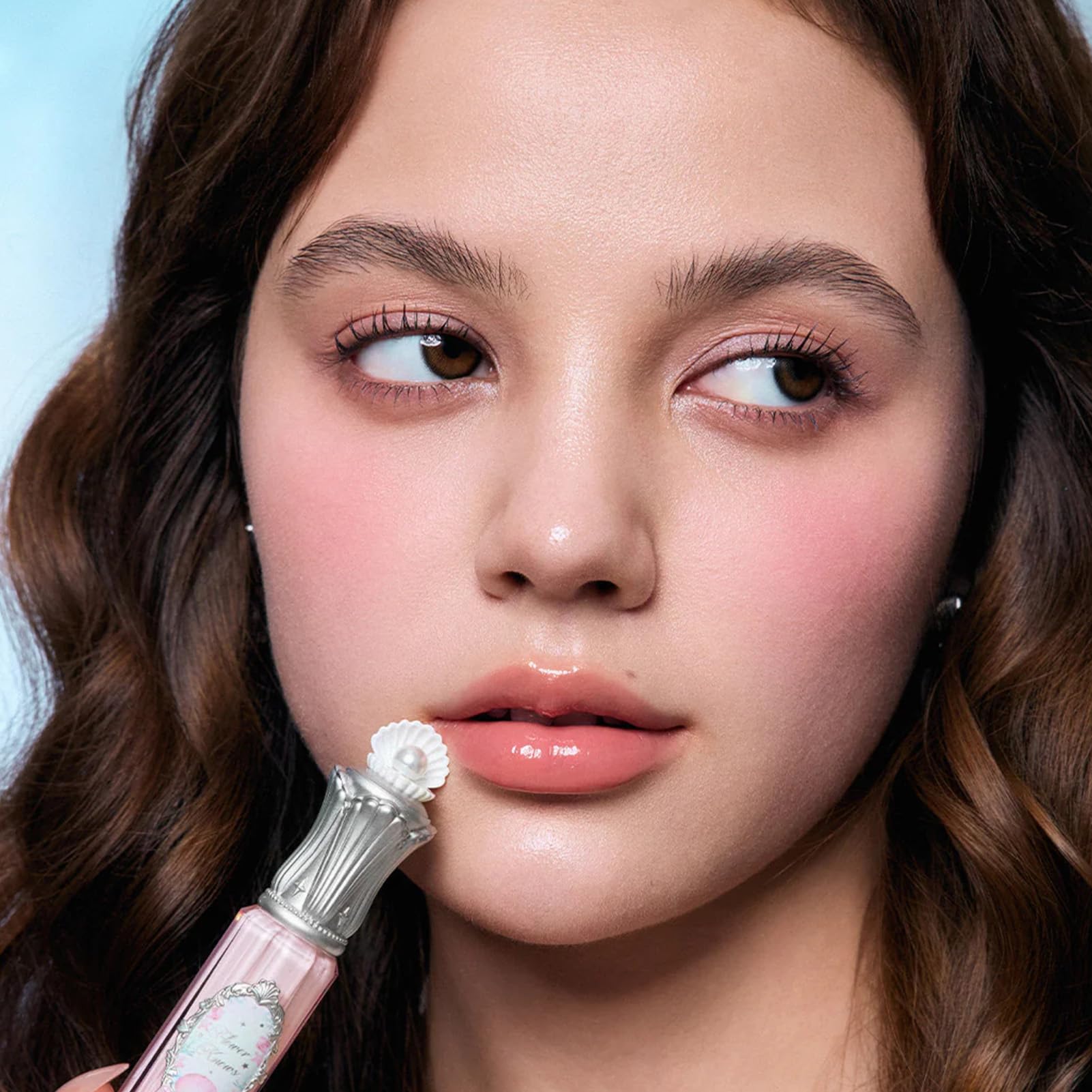 Flower Knows Shell's Jewel Nourishing Shimmer Lip Glaze