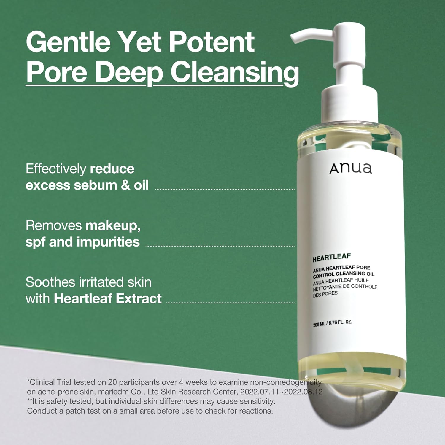 Anua Heartleaf Pore Control Cleansing Oil Korean Skincare