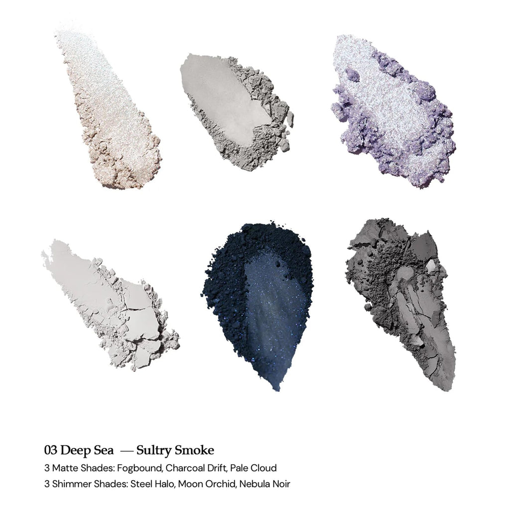 Flower Knows Shell's Jewel 6-Color Makeup Palette, Eyeshadow, Blush, Highlighting & Contour All-in-One