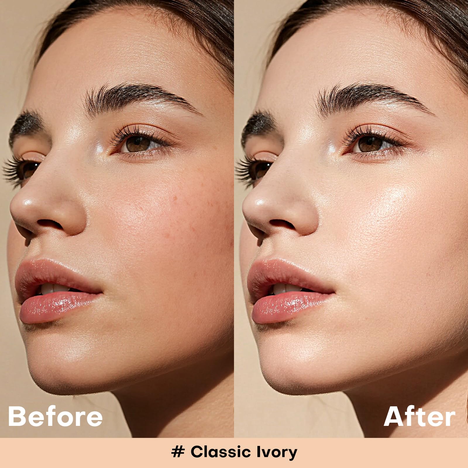 KIMUSE Color Changing Foundation, 4 In 1 Smart Shade Skin Tone Foundation Makeup, Waterproof, Long Wear Buildable Natural Finish Tinted Moisturizer Face Makeup For All Skin Tones, Vegan & Cruelty-Free