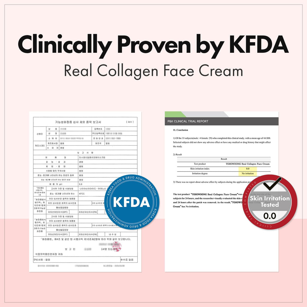 TOSOWOONG PDRN Collagen Jelly Cream, 5,000ppm Salmon DNA PDRN, Niacinamide, Hydrolyzed Collagen, Glow, Hydrating, Firming, Uneven Skin Tone, No artificial color, Korean Skin Care, 50ml, 1.69 fl.oz.