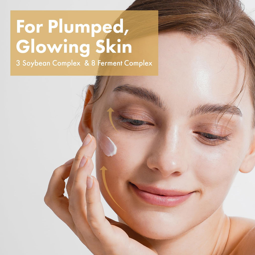 TOSOWOONG PDRN Collagen Jelly Cream, 5,000ppm Salmon DNA PDRN, Niacinamide, Hydrolyzed Collagen, Glow, Hydrating, Firming, Uneven Skin Tone, No artificial color, Korean Skin Care, 50ml, 1.69 fl.oz.