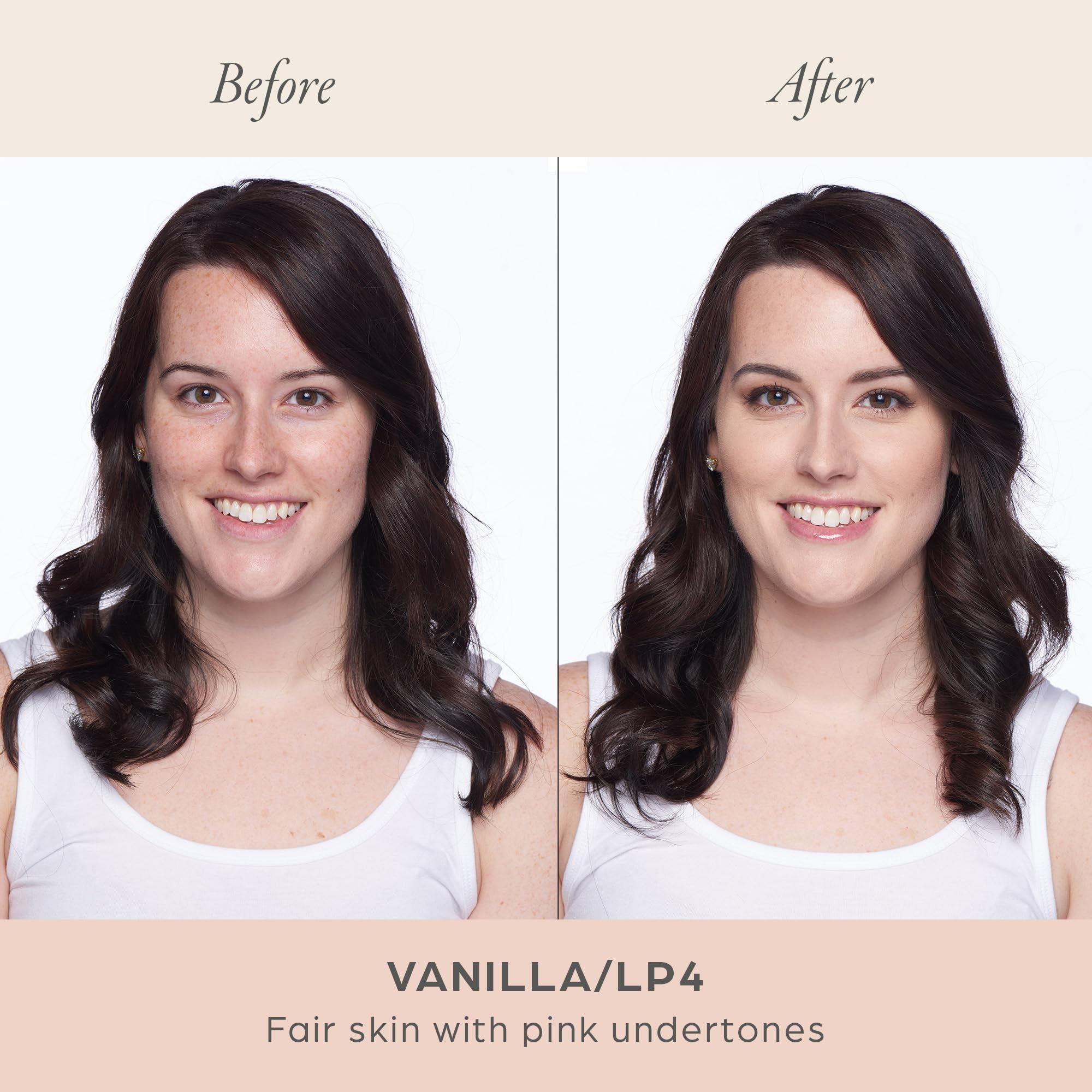 PÜR MINERALS 4-in-1 Love Your Selfie Longwear Foundation & Concealer Full Coverage Liquid Foundation, Hydrating Formula, Cruelty Free