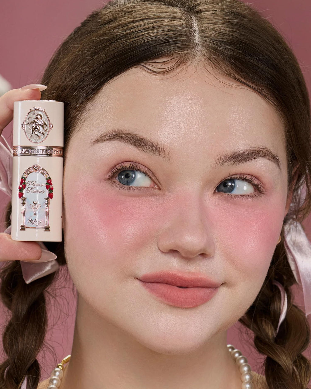 Flower Knows Strawberry Cupid All Day Glow Liquid Blush