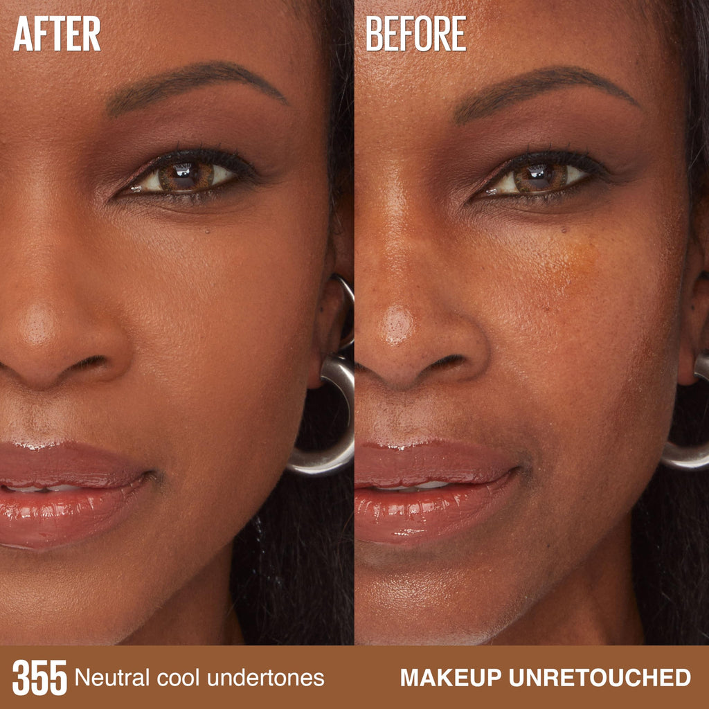 Maybelline New York Super Stay Lumi Matte Foundation, Up to 30H Wear, Luminous Matte, Buildable Coverage, Amino Acids, 112, 30 ml