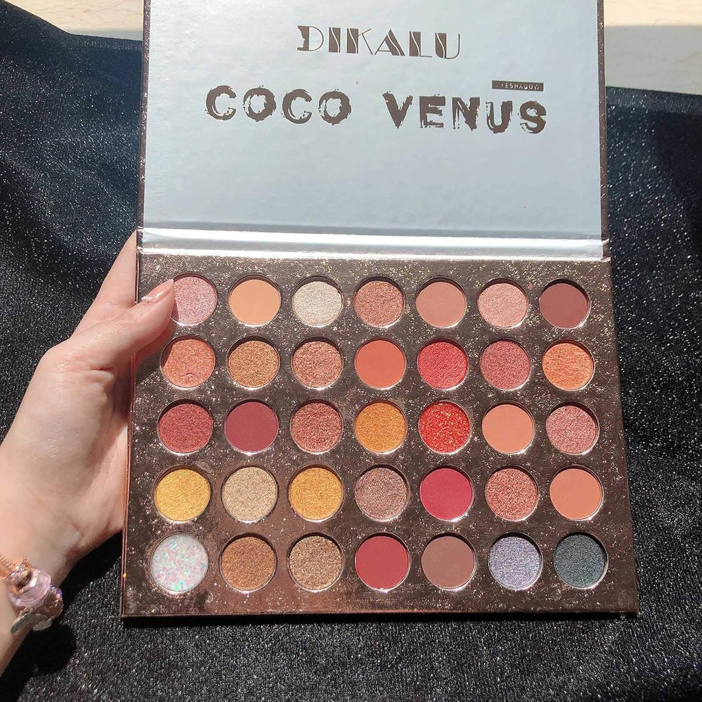 COCO VENUS 35 Colors Eyeshadow Palette Cosmetic Makeup Kit