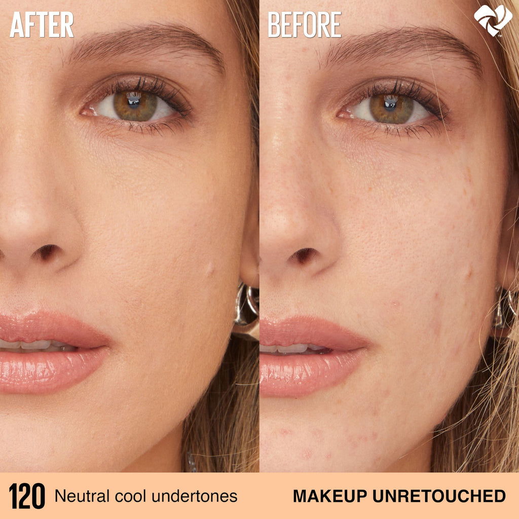 Maybelline New York Super Stay Lumi Matte Foundation, Up to 30H Wear, Luminous Matte, Buildable Coverage, Amino Acids, 112, 30 ml