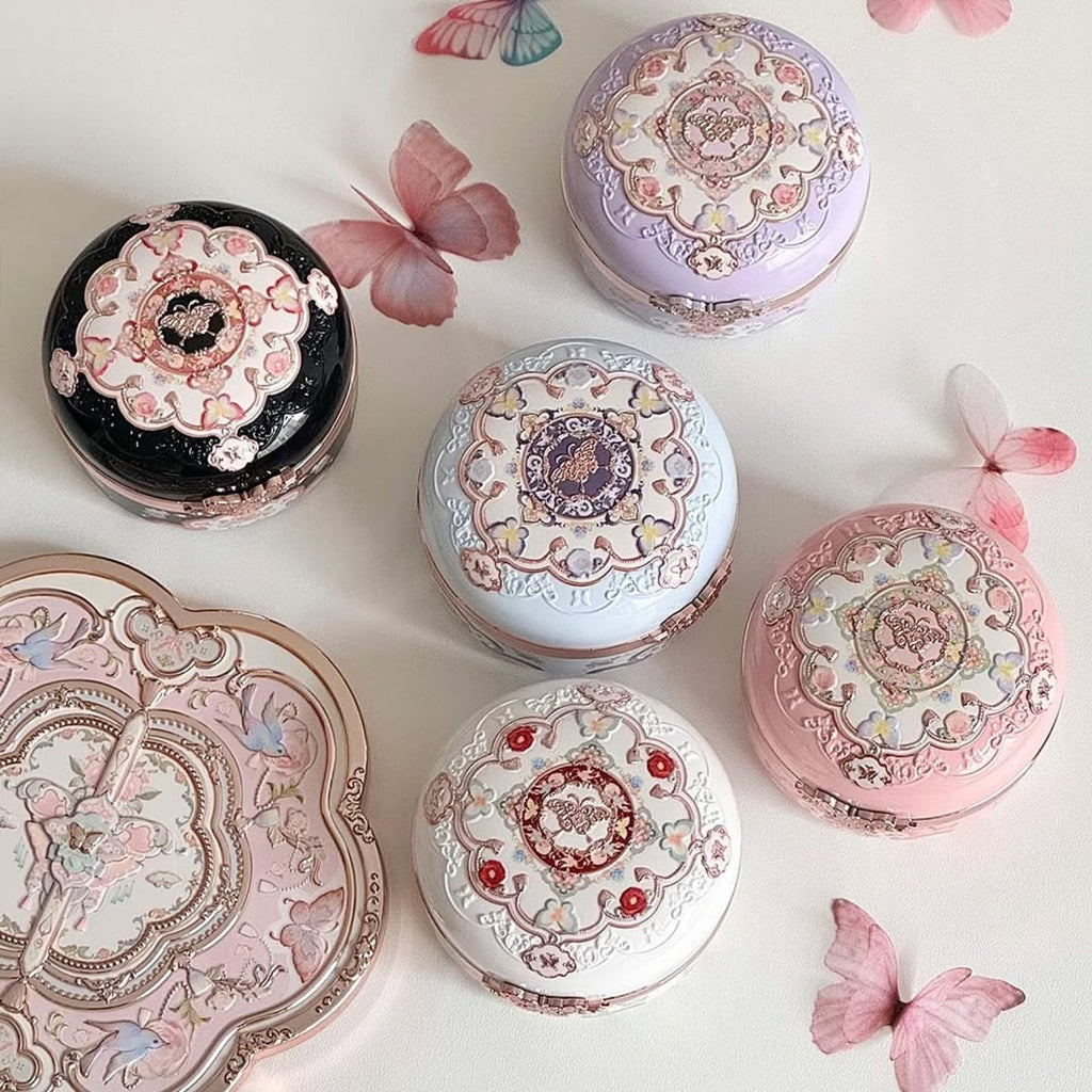 Flower Knows Butterfly Cloud Collar Rouge Box Highlighting & Blush Duo Powder