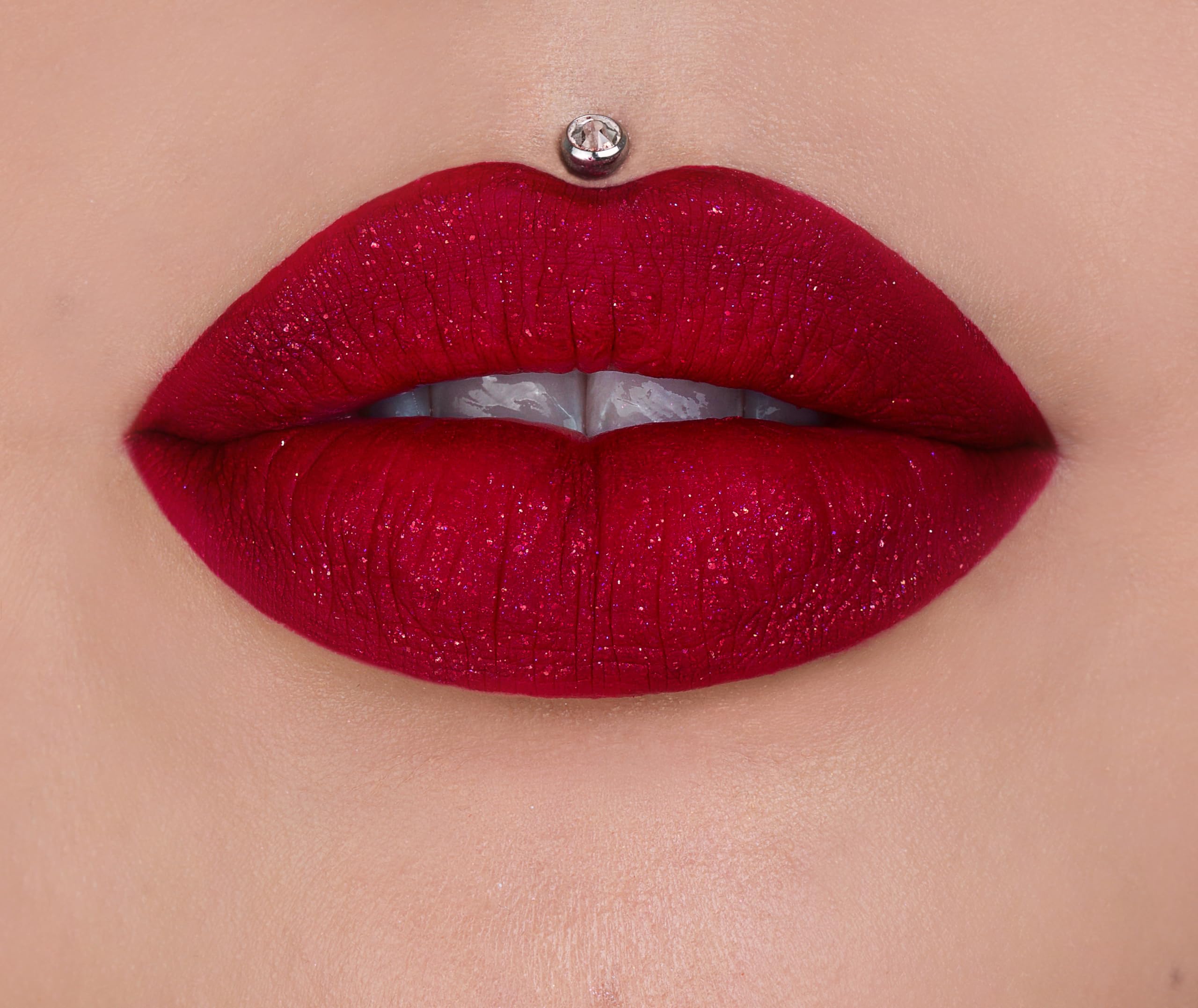 Jeffree Star Cosmetics Velour Liquid Lipstick, 0.19 fl oz, Long-lasting Matte Finish (Redrum)