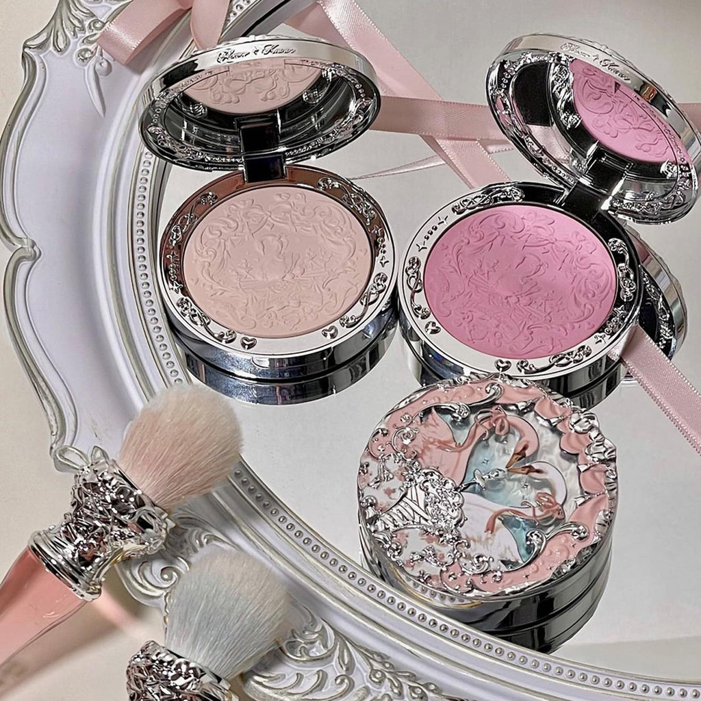 Flower Knows Swan Ballet Embossed Blush