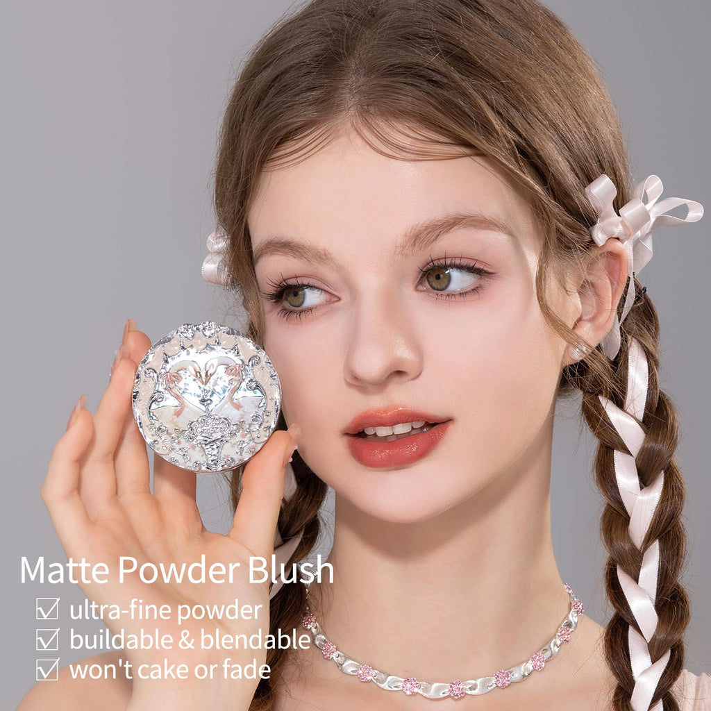 Flower Knows Swan Ballet Embossed Blush