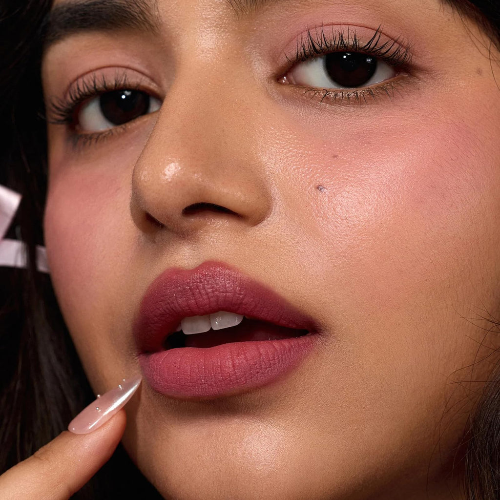 Flower Knows Strawberry Cupid Cake Lip Cream,Velvety-Smooth Matte Liquid