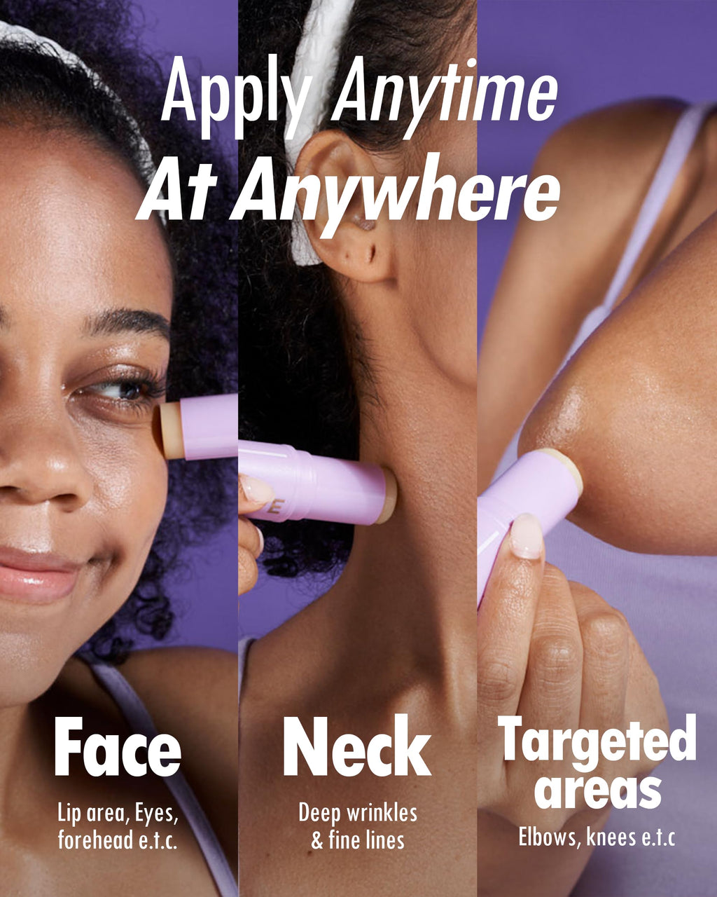 KAHI Wrinkle Bounce Multi Balm Stick | PDRN Collagen Wrinkle Stick | Korean Skin Care |All-in-One Hydrating Lip Balm Eye Cream Neck Cream Make Up Base & Face Mist Moisture Balm