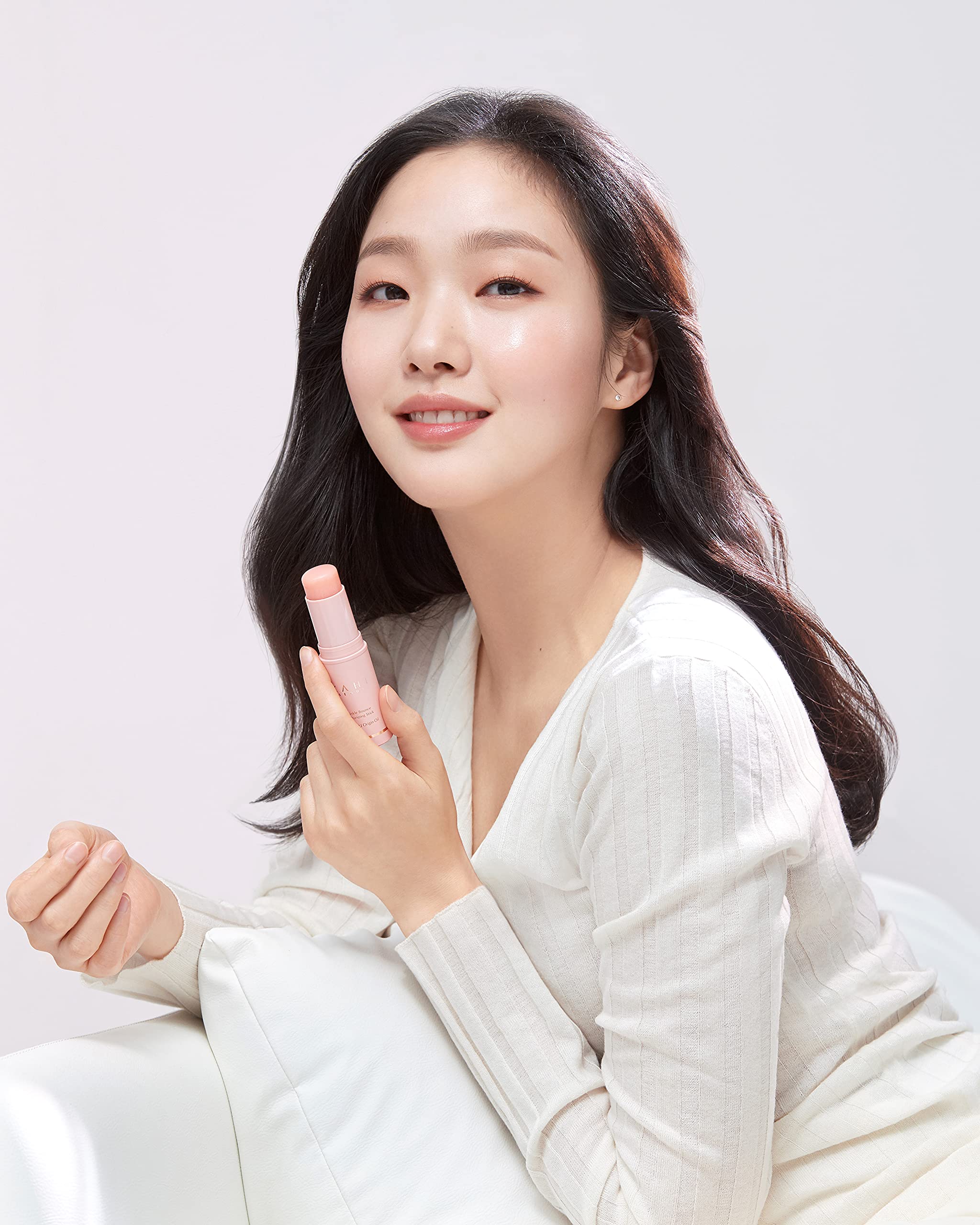 KAHI Wrinkle Bounce Multi Balm Stick | PDRN Collagen Wrinkle Stick | Korean Skin Care |All-in-One Hydrating Lip Balm Eye Cream Neck Cream Make Up Base & Face Mist Moisture Balm