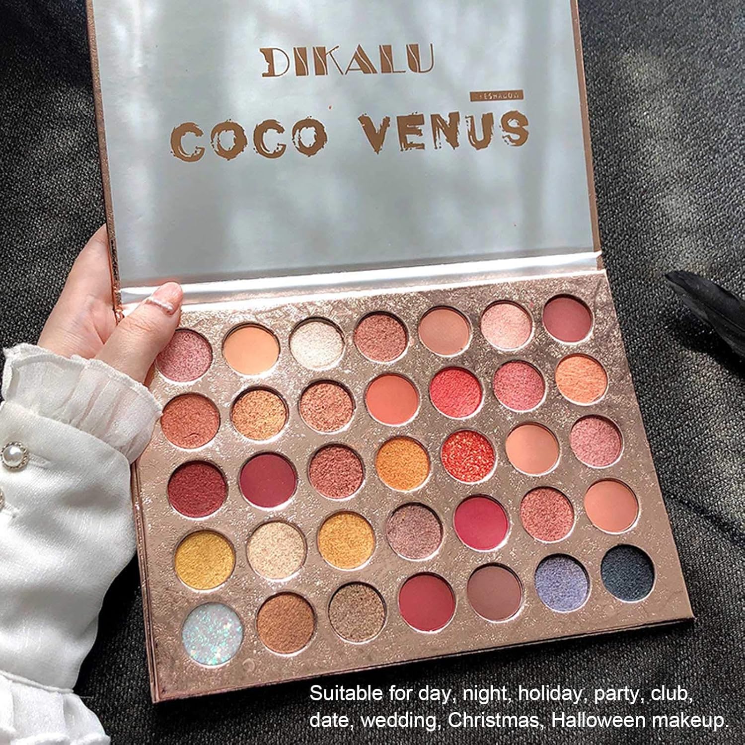 COCO VENUS 35 Colors Eyeshadow Palette Cosmetic Makeup Kit