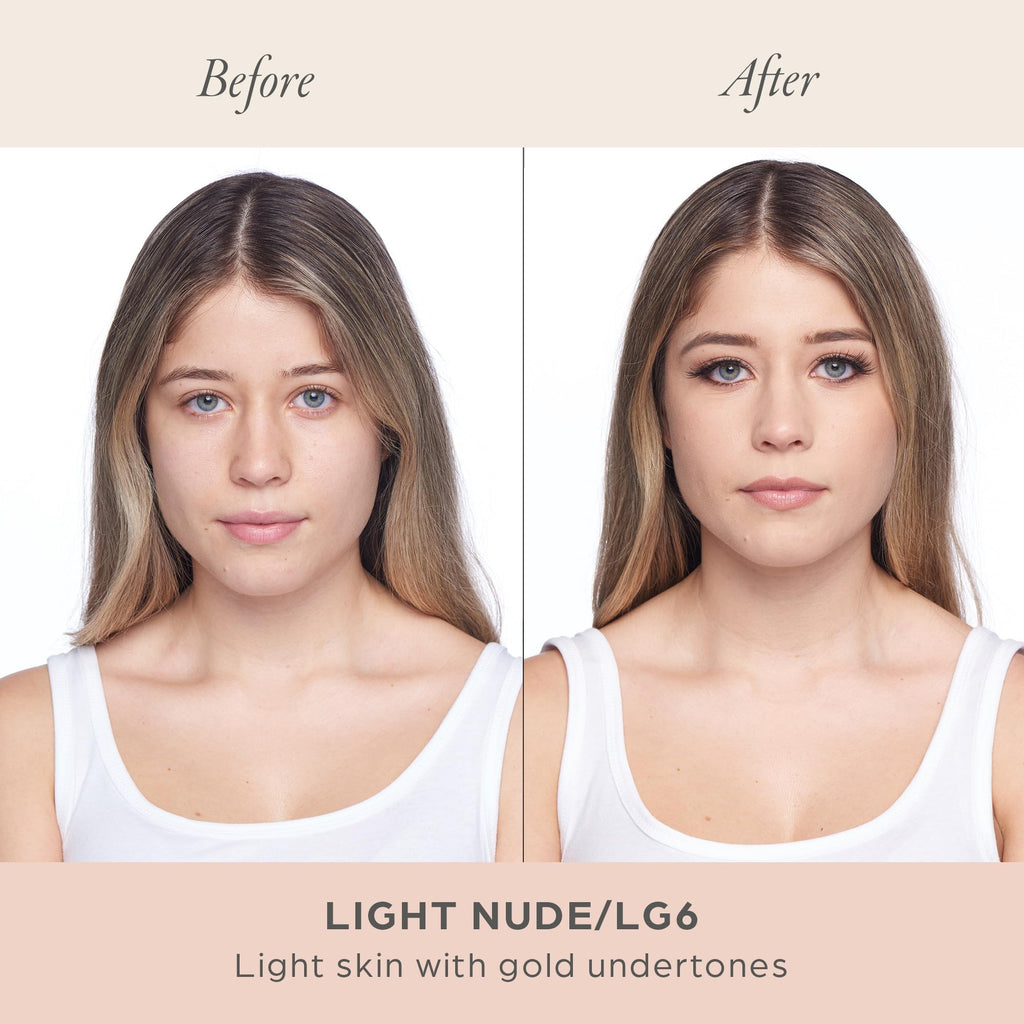 PÜR MINERALS 4-in-1 Love Your Selfie Longwear Foundation & Concealer Full Coverage Liquid Foundation, Hydrating Formula, Cruelty Free