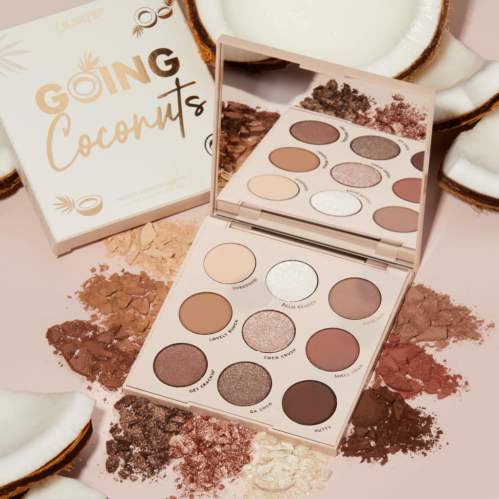 Colourpop Nude Mood Eyeshadow Palette - Brown & Copper Palette with Metallic and Matte Finishes - High-Pigment Eye Makeup with a Long-Wearing Formula (0.3 oz)