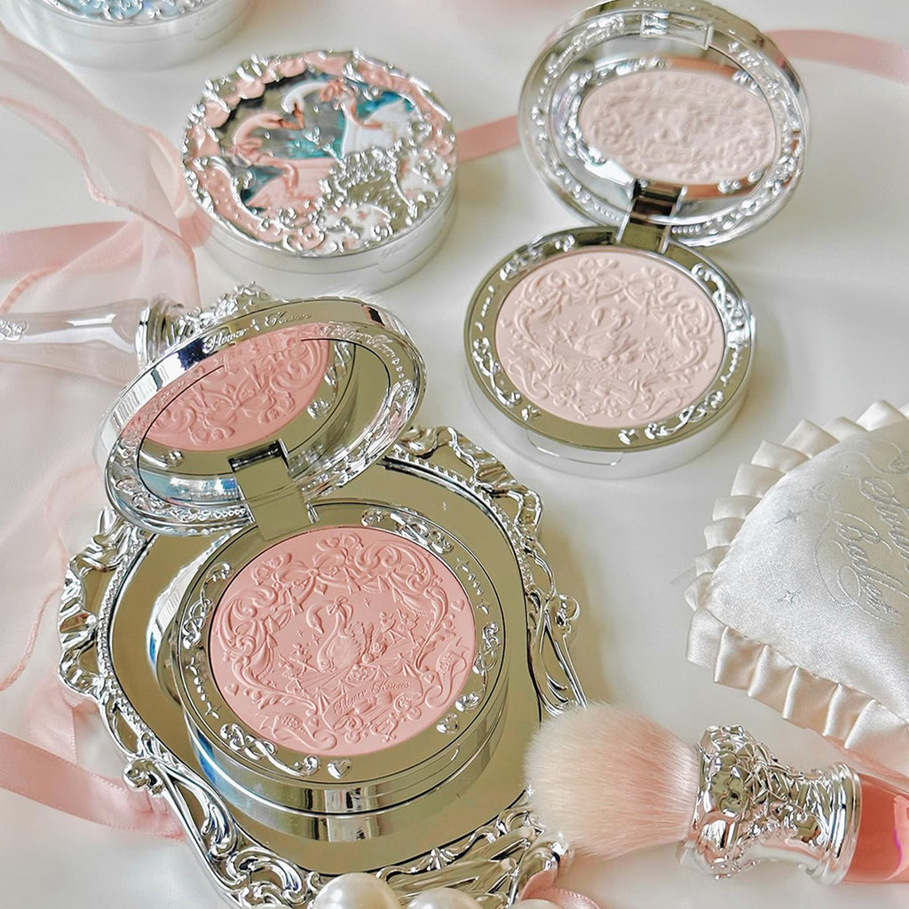 Flower Knows Swan Ballet Embossed Blush