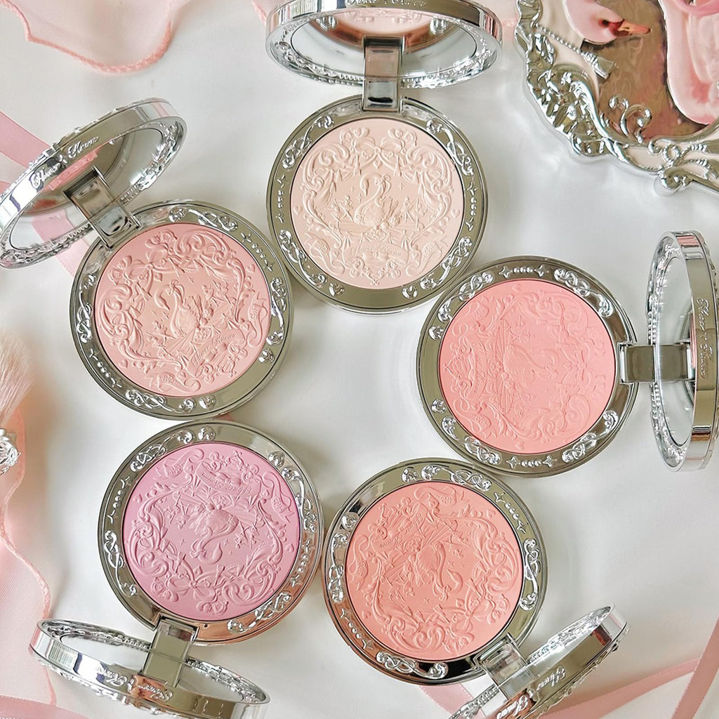 Flower Knows Swan Ballet Embossed Blush