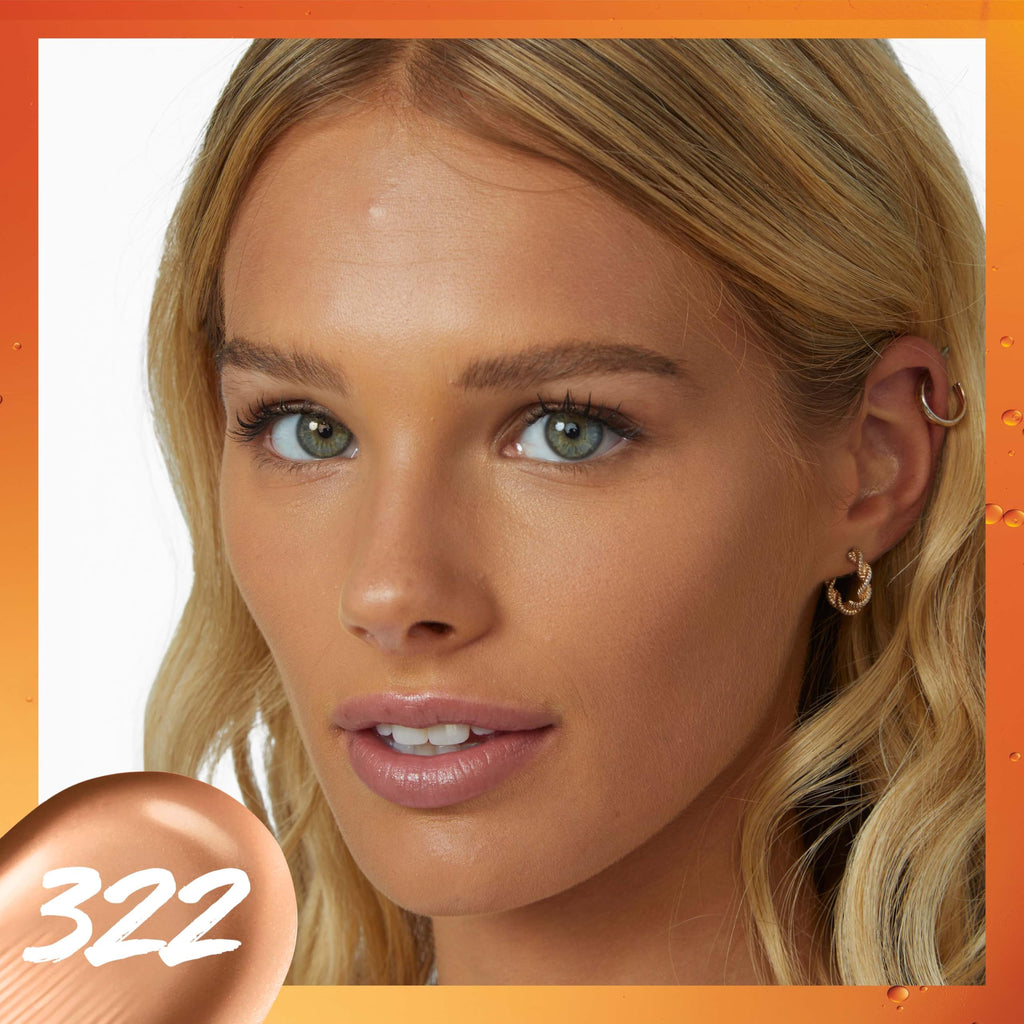 Maybelline New York Super Stay Up To 24H Tint Foundation, Bright Skin-Like Coverage, Infused with Vitamin C, Brightens Skin Instantly and Overtime, Shade: 120, 30 ml