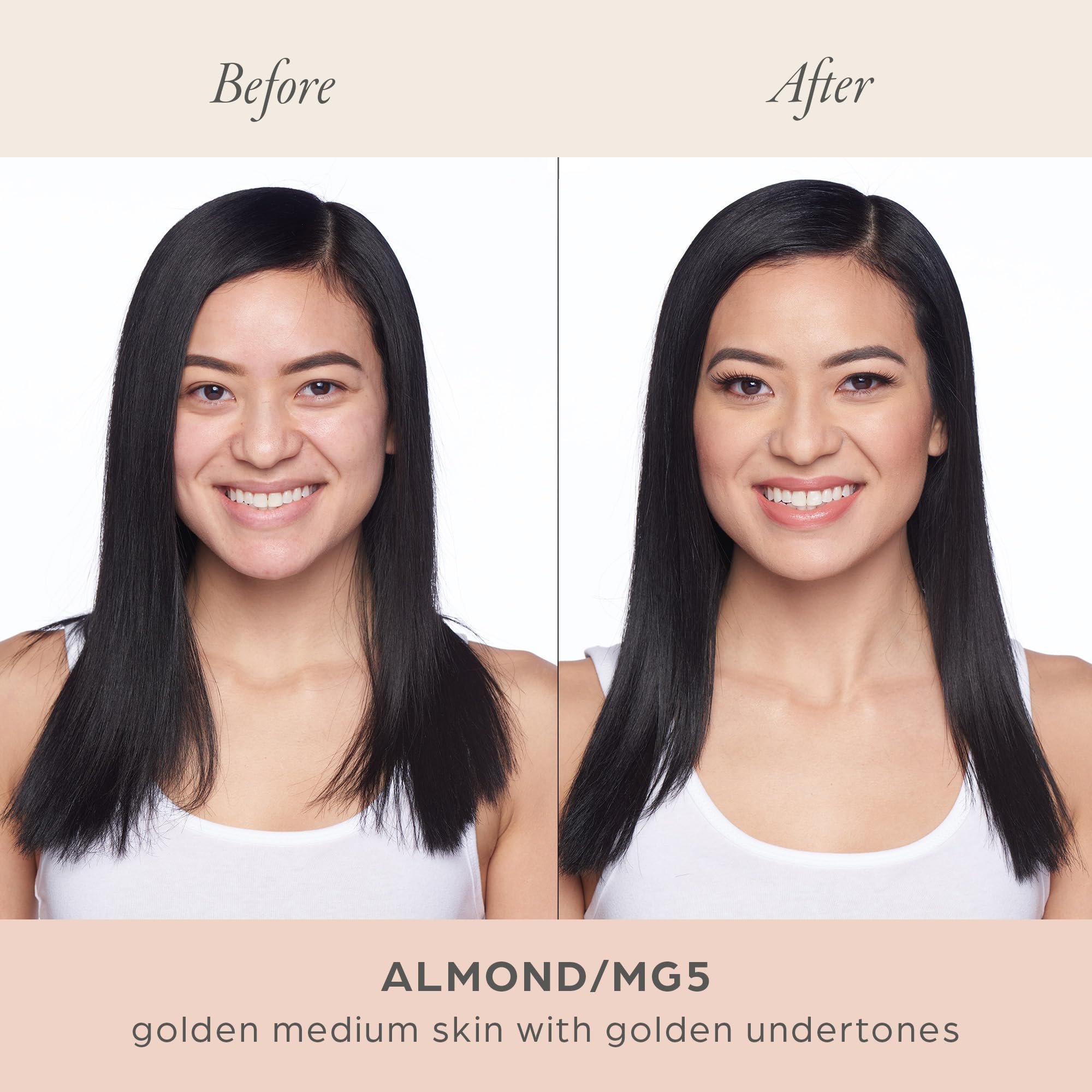 PÜR MINERALS 4-in-1 Love Your Selfie Longwear Foundation & Concealer Full Coverage Liquid Foundation, Hydrating Formula, Cruelty Free