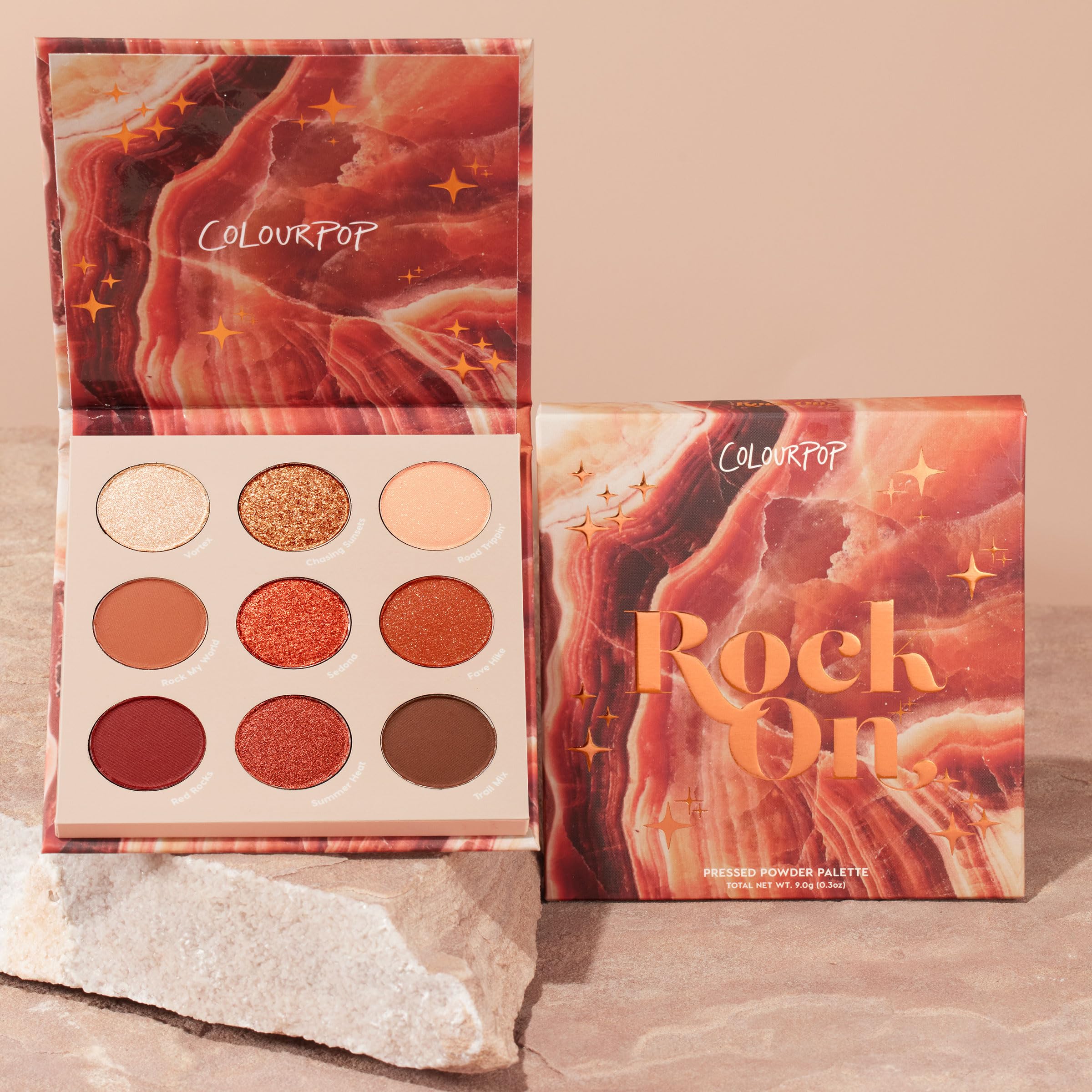 Colourpop Nude Mood Eyeshadow Palette - Brown & Copper Palette with Metallic and Matte Finishes - High-Pigment Eye Makeup with a Long-Wearing Formula (0.3 oz)