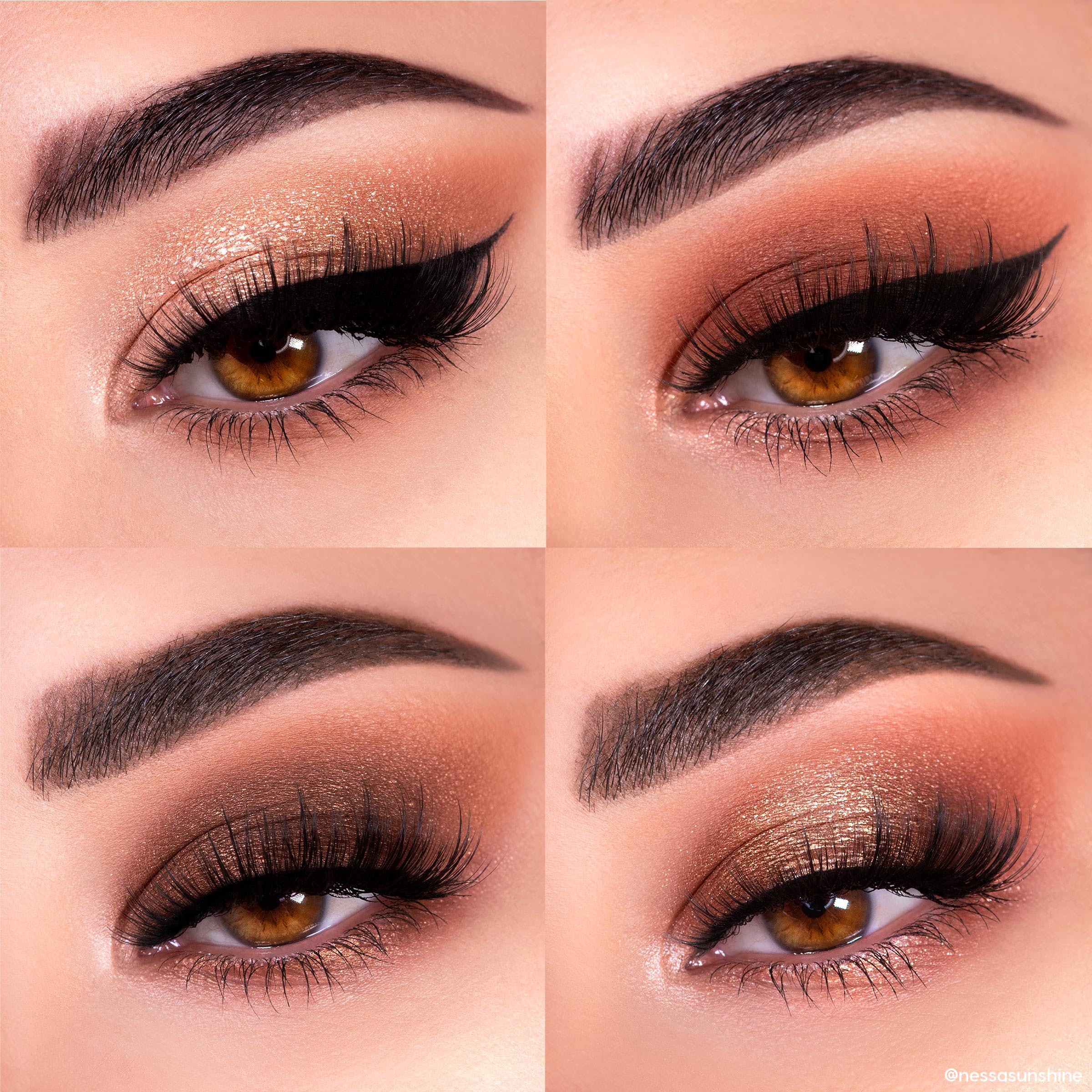 Colourpop Nude Mood Eyeshadow Palette - Brown & Copper Palette with Metallic and Matte Finishes - High-Pigment Eye Makeup with a Long-Wearing Formula (0.3 oz)