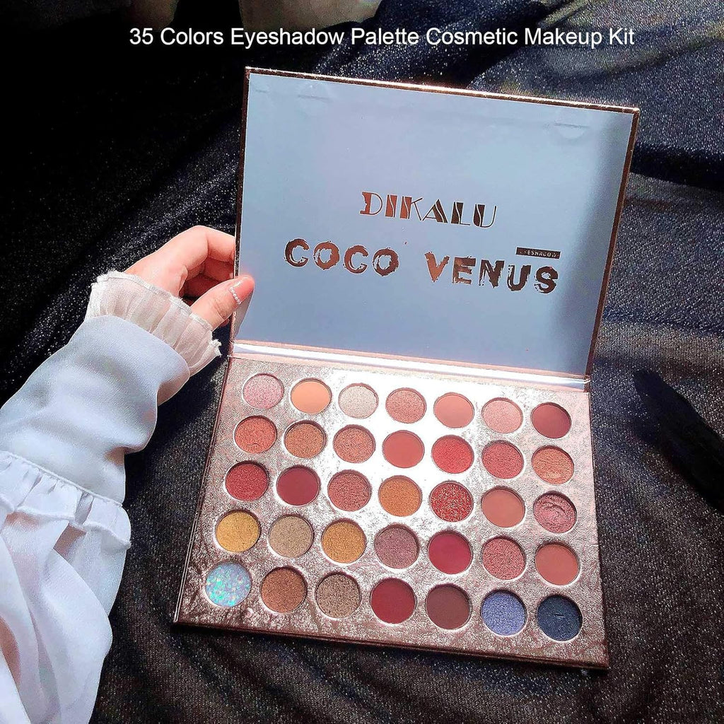 COCO VENUS 35 Colors Eyeshadow Palette Cosmetic Makeup Kit