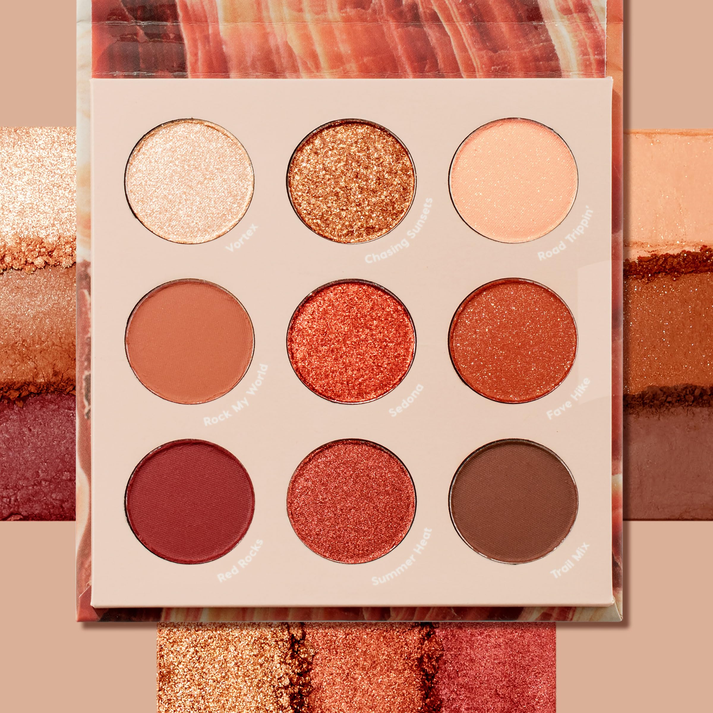 Colourpop Nude Mood Eyeshadow Palette - Brown & Copper Palette with Metallic and Matte Finishes - High-Pigment Eye Makeup with a Long-Wearing Formula (0.3 oz)