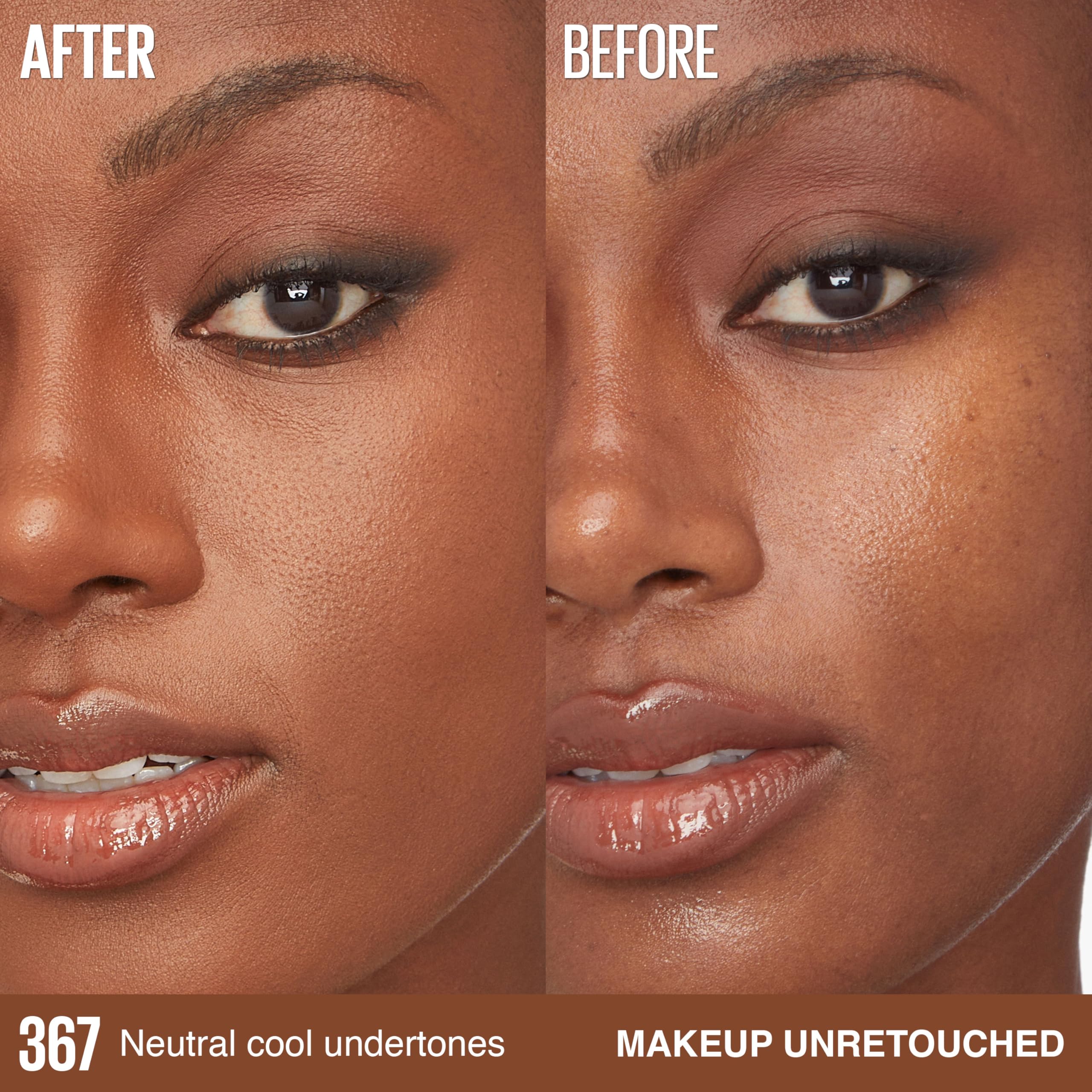 Maybelline New York Super Stay Lumi Matte Foundation, Up to 30H Wear, Luminous Matte, Buildable Coverage, Amino Acids, 112, 30 ml