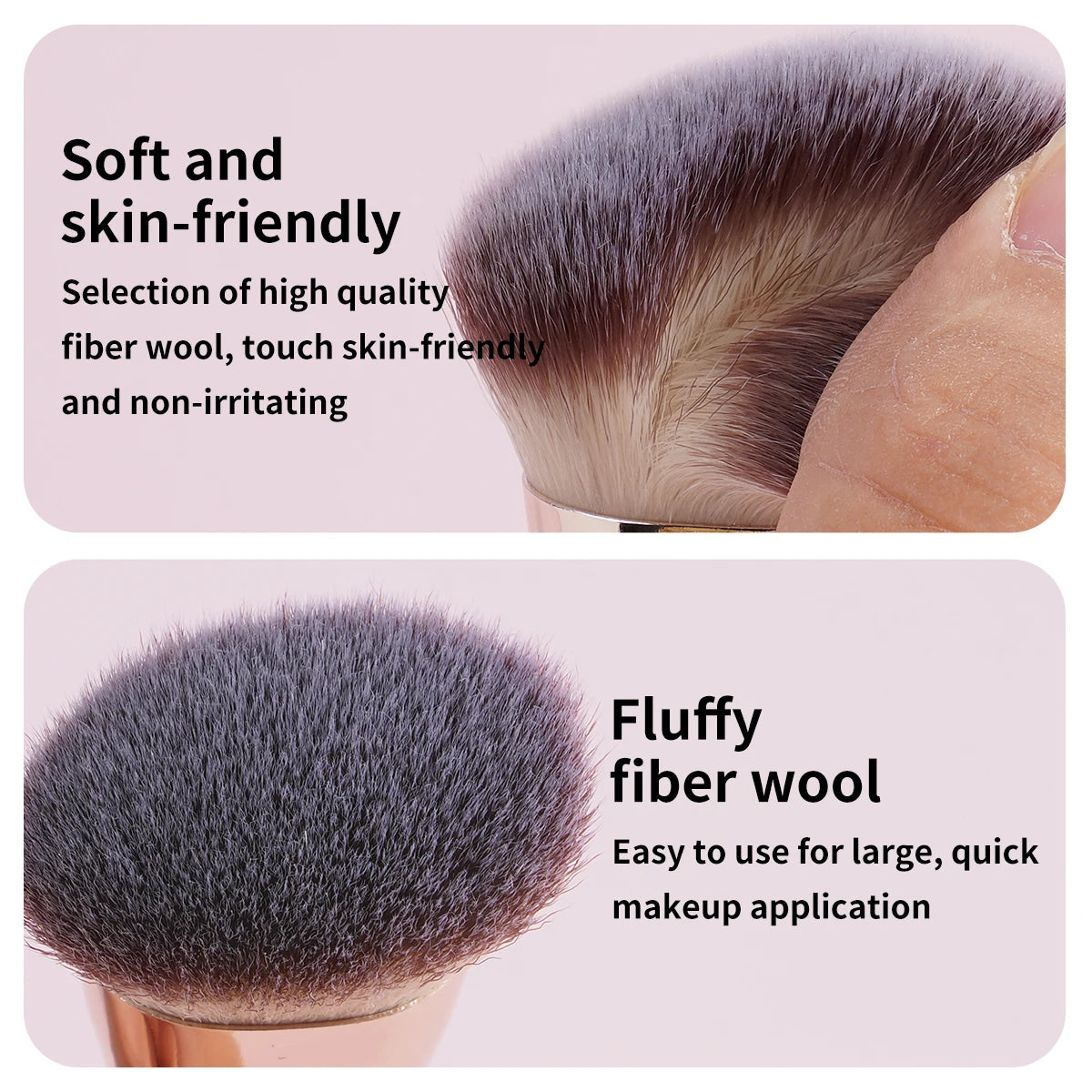 MAANGE 4pcs Basic Makeup Brushes With Box Dual-ends