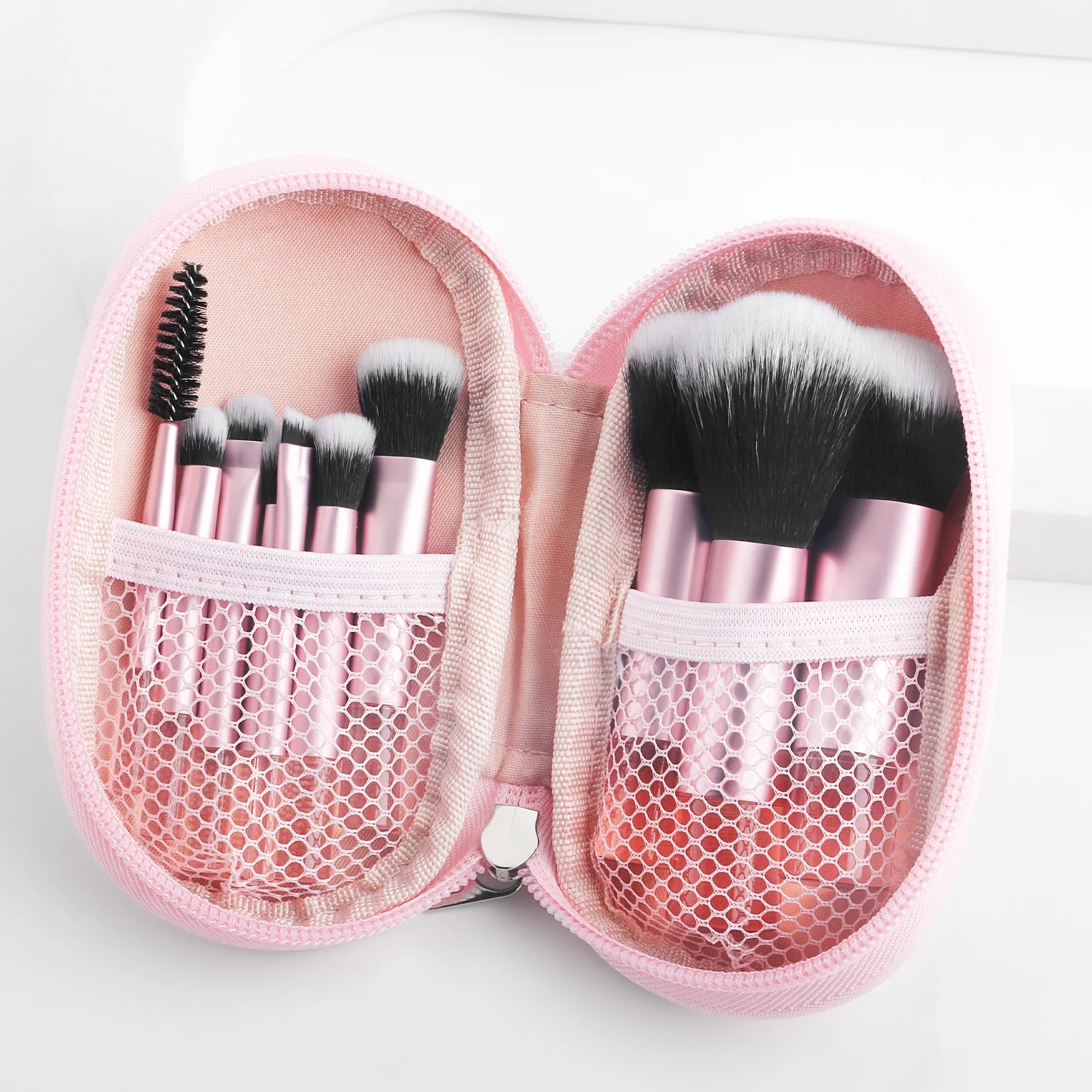 Makeup Brush Sets,10pcs mini with bag multifunctional
