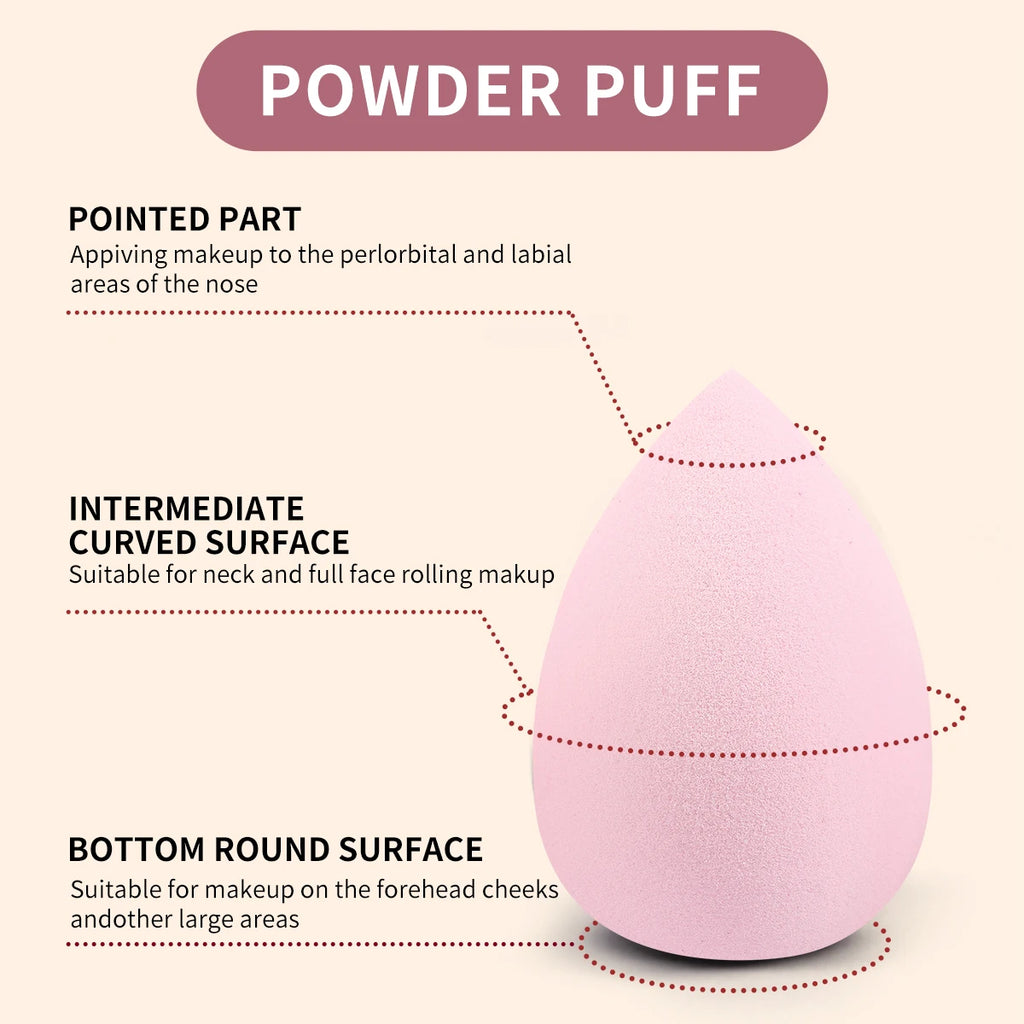 MAANGE 19pcs Makeup Sponge Blender And Triangle Puff