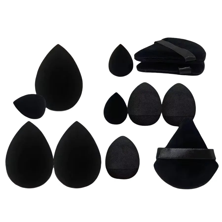 12pcs Makeup Sponge Set Essential for Beginners Cosmetic Easy to apply,Puff Set Makeup Foundation Sponge