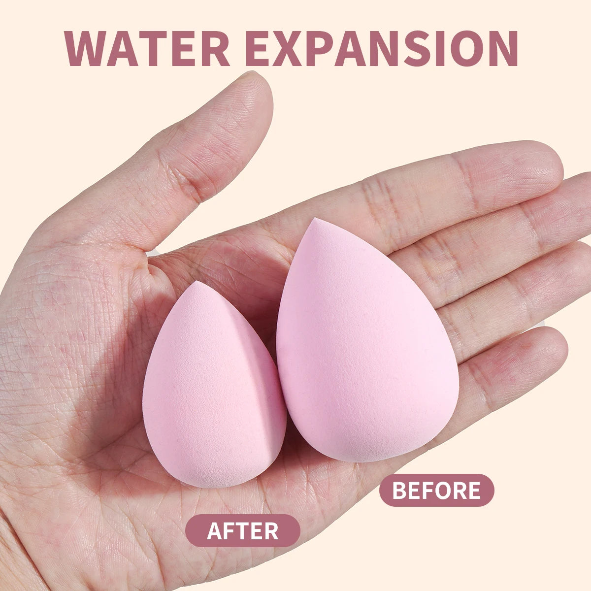 MAANGE 19pcs Makeup Sponge Blender And Triangle Puff