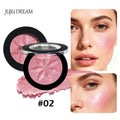 3 Color Matte Blush Palette Long Lasting Natural Contouring Makeup Perfect Holiday Christmas Gift