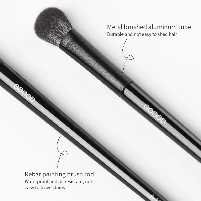 6PCS Makeup Brush Set Professional Soft Contouring Eyeshadow Eyeliner Eyebrow Brush Women Facial Beauty Cosmetic Tool