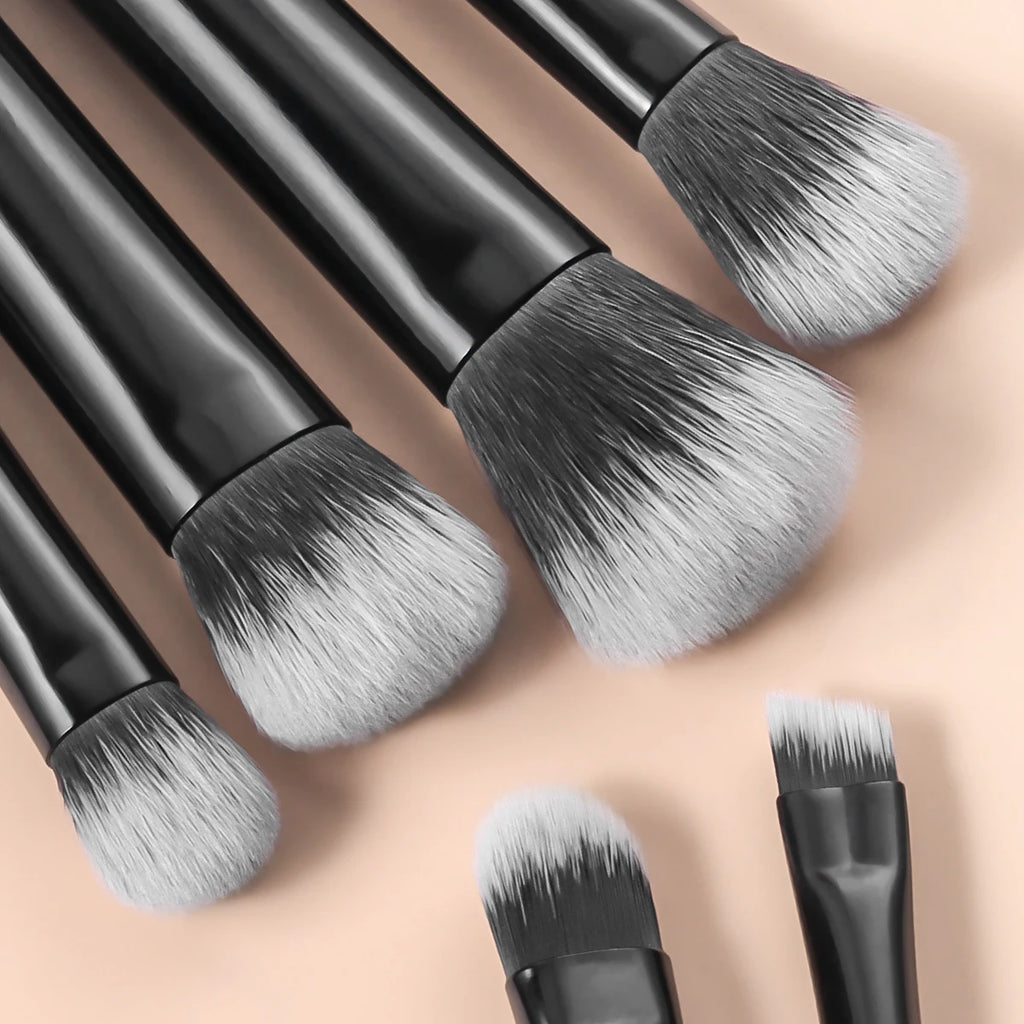 Makeup Brush Sets,10pcs mini with bag multifunctional