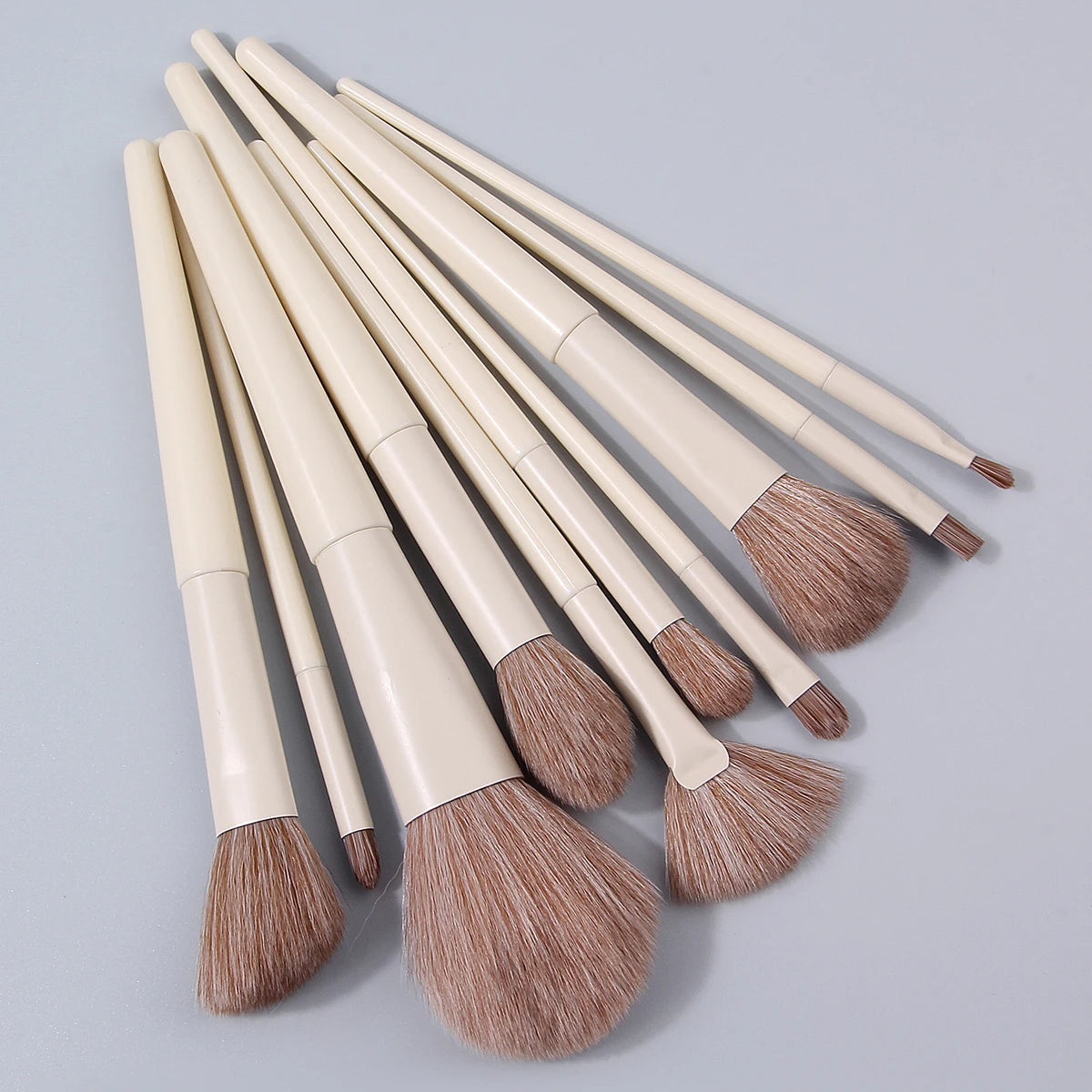 14pcs Makeup Brush Set. Portable Soft Makeup Tool&2pcs Dual Use Brush Egg&2pcs Triangle Sponge Makeup Powder Puff